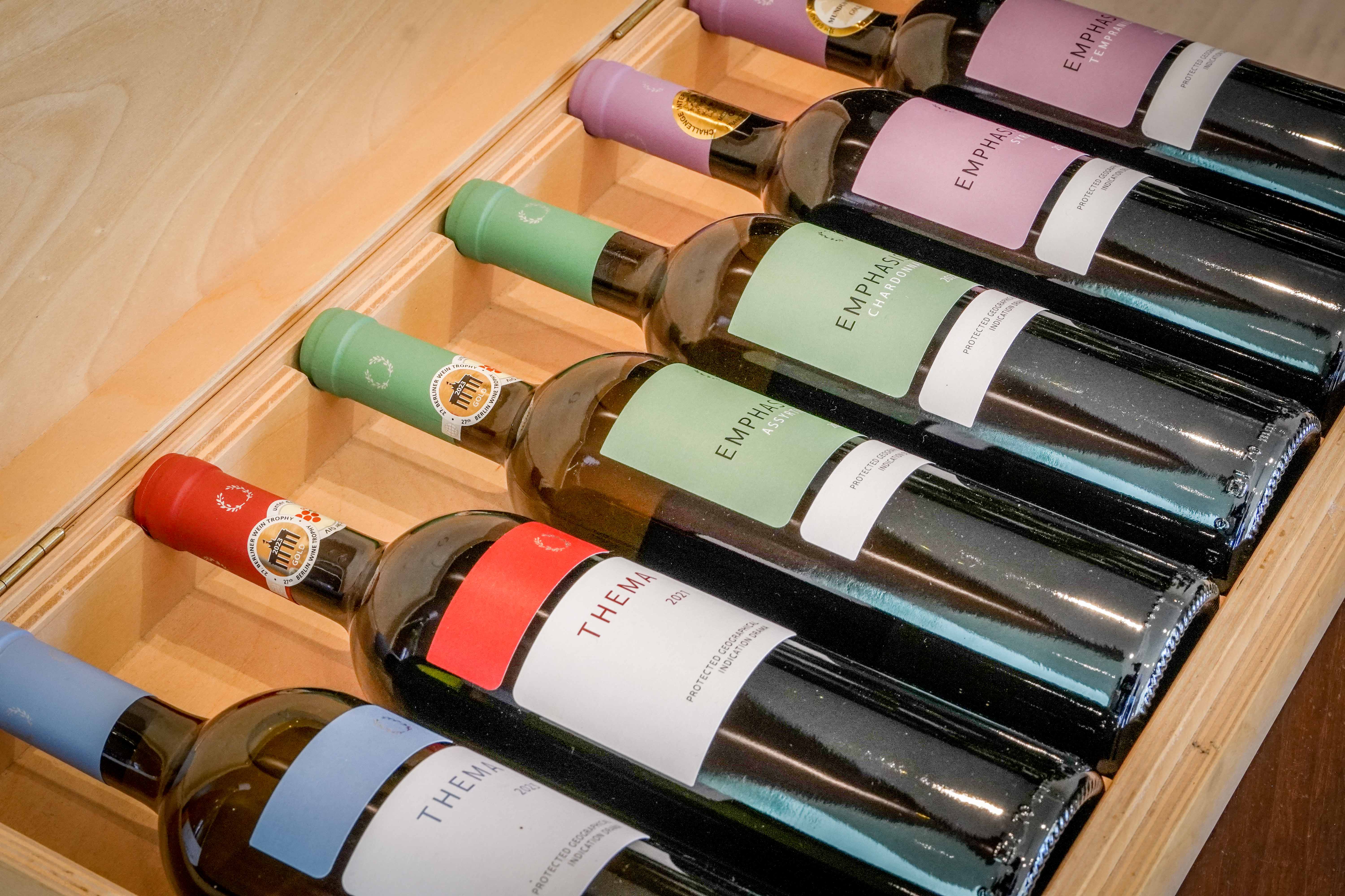 Винарната Ktima Pavlidis край гръцкия град Драма